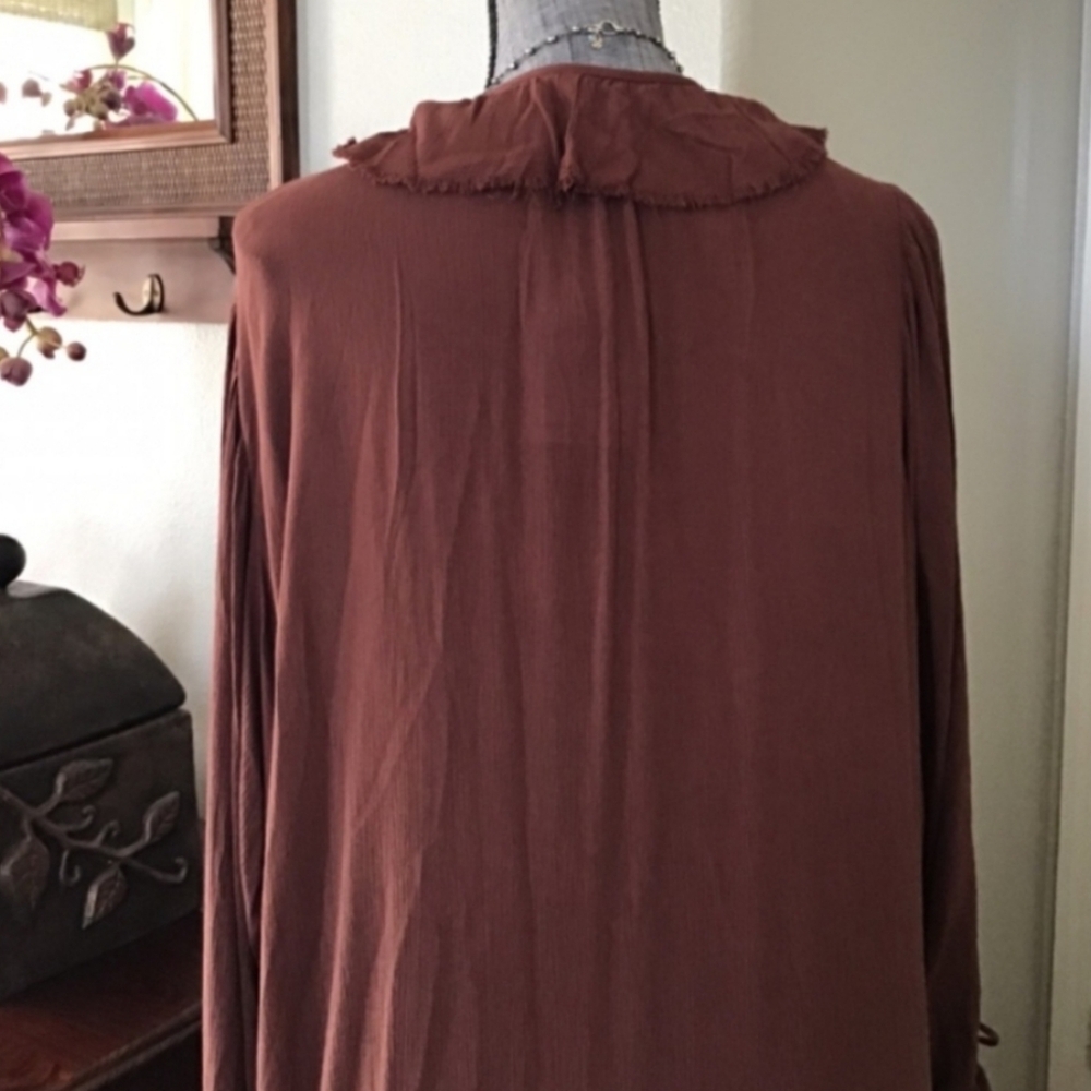 Free People Sweet Darlin' Ruffle Dress XL - Picture 14 of 16